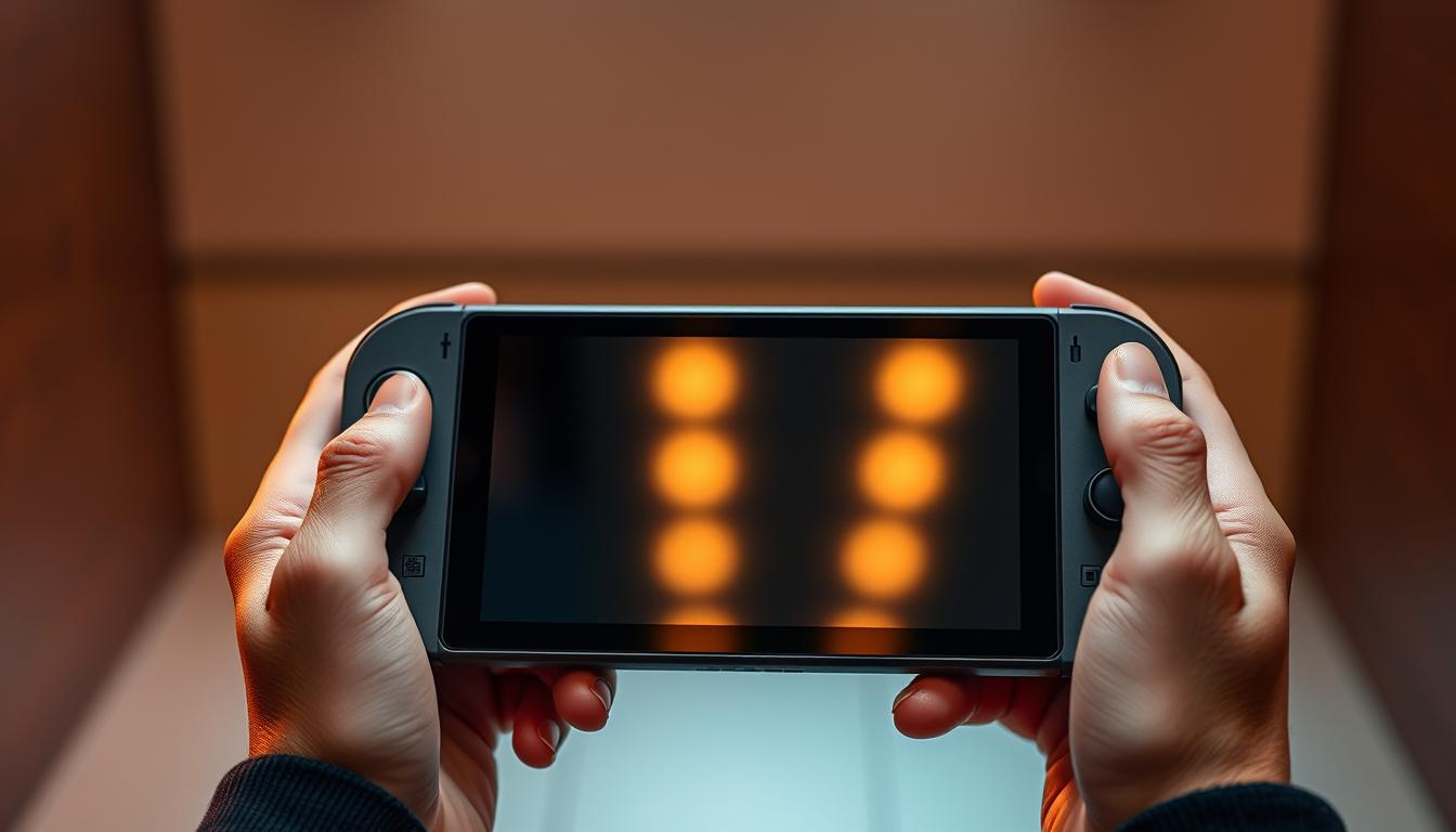 handheld gaming display technology