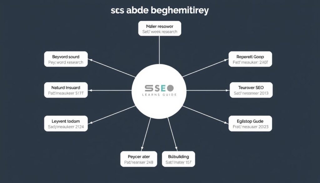 Ahrefs' SEO learning hub topic cluster structure Ahrefs' SEO learning hub topic cluster structure