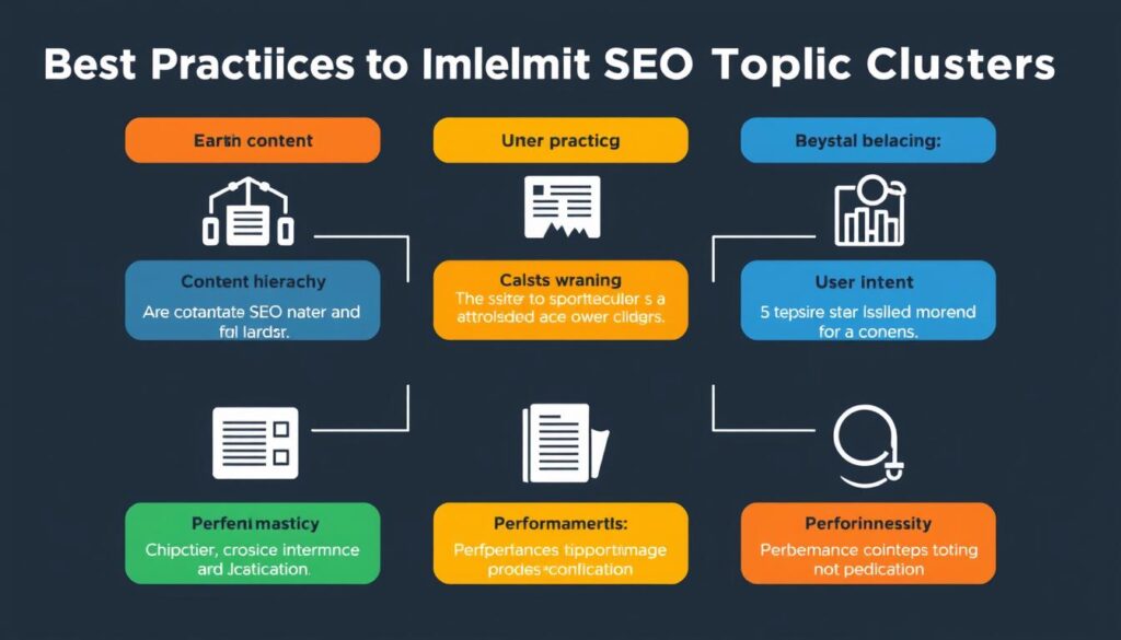 Best practices for SEO topic clusters implementation Best practices for SEO topic clusters implementation