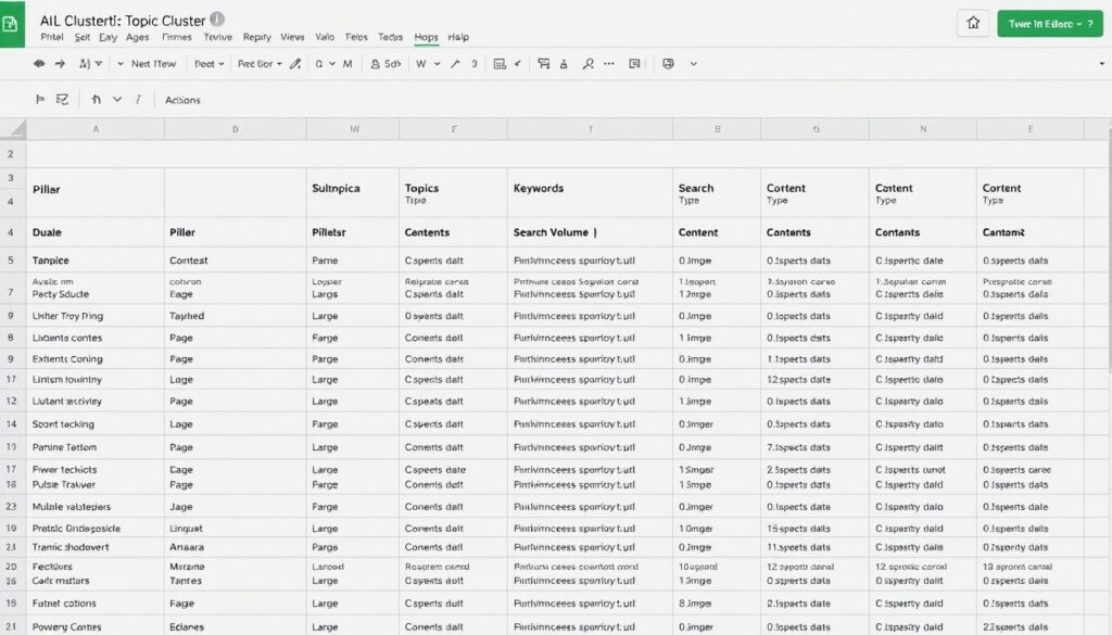 Keyword research process for SEO topic clusters showing subtopic identification Keyword research process for SEO topic clusters showing subtopic identification
