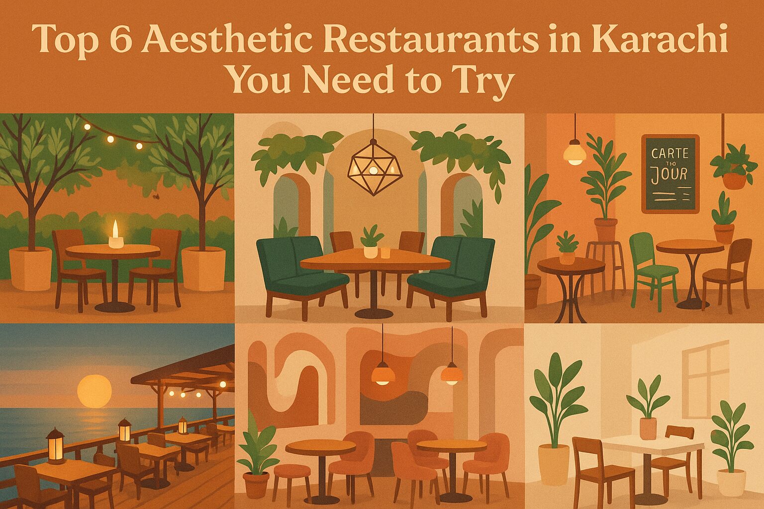 Top 6 Aesthetic Restaurants in Karachi - Instagram-Worthy Dining Spots 2025