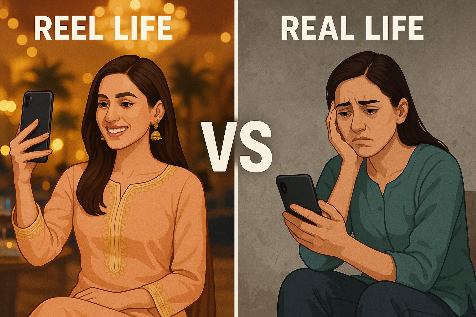Reel Life Vs Real Life